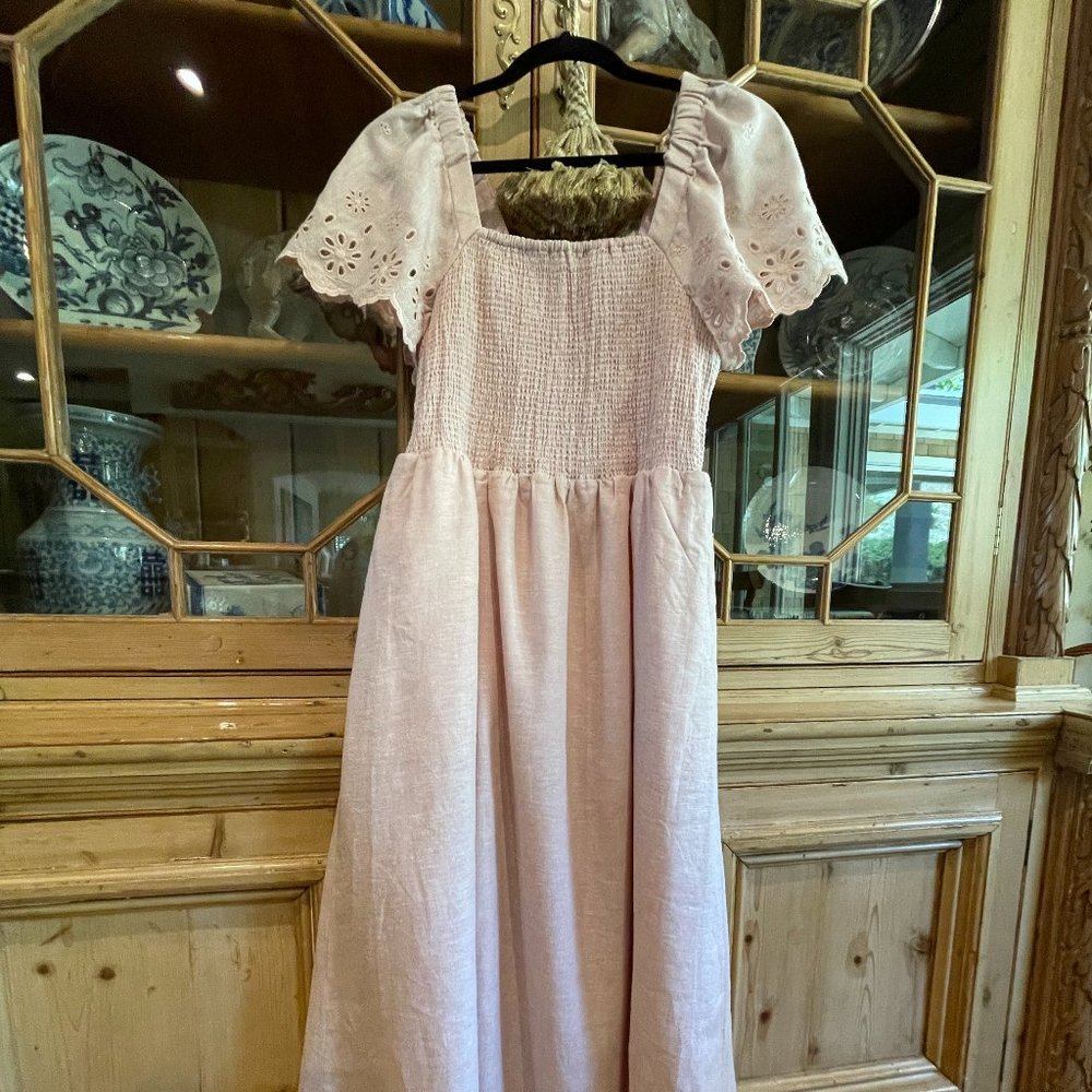 Madewell Lucie Smocked Dress ~ NWT ~ Small